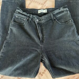 Abercrombie dark wash jean
